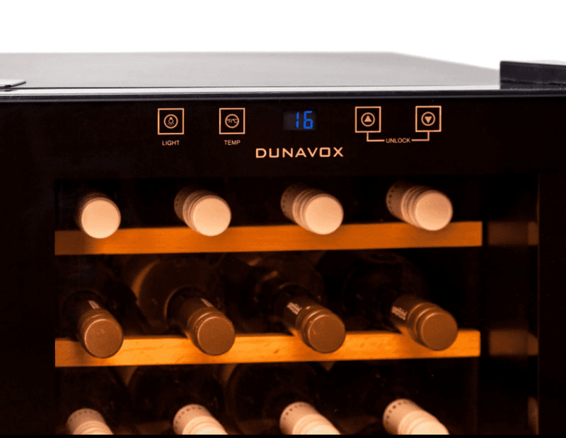 Dunavox - 20 Mini Freestanding Wine Cooler - DXFH-20.62
