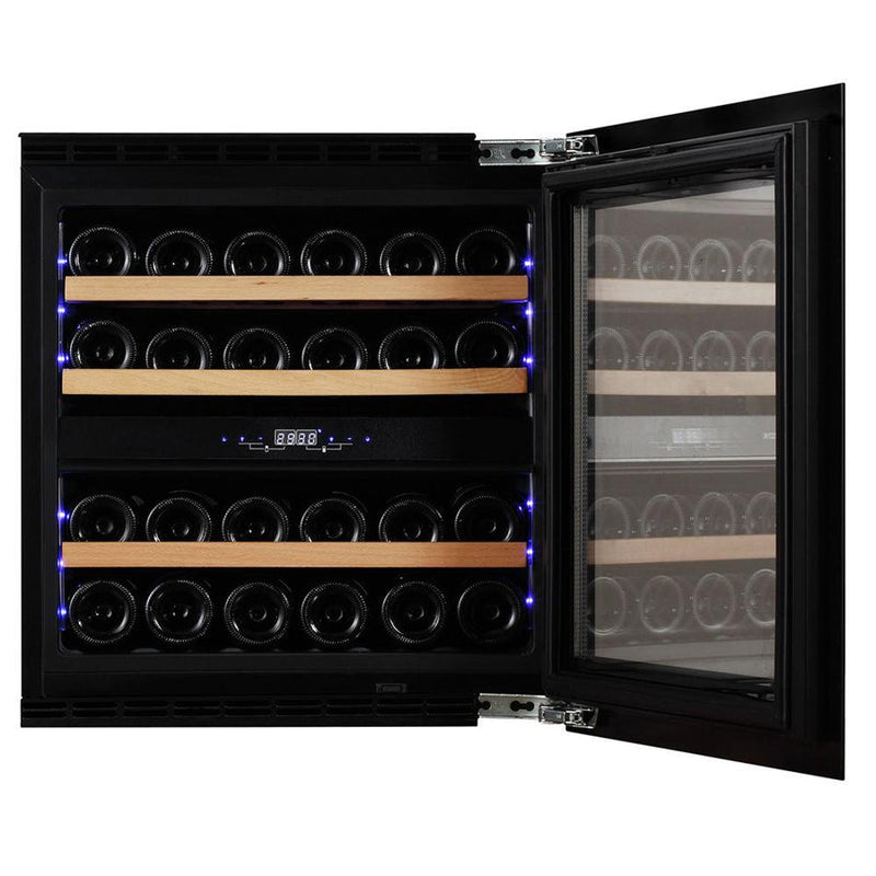 Dunavox - 25 Bottle Dual Zone Integrated Wine Cooler - DAVG-25.63DOP.TO