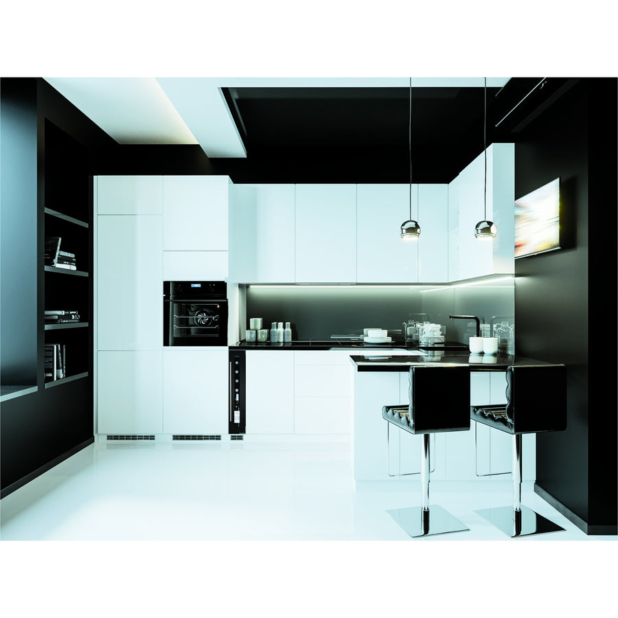 Dunavox - 9 Bottle Built-In Wine Cooler - DAUF-9.22SS