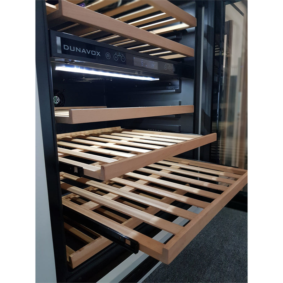 Dunavox Flow 46 Bottle Built-In Wine Cooler - DAUF-46.138B