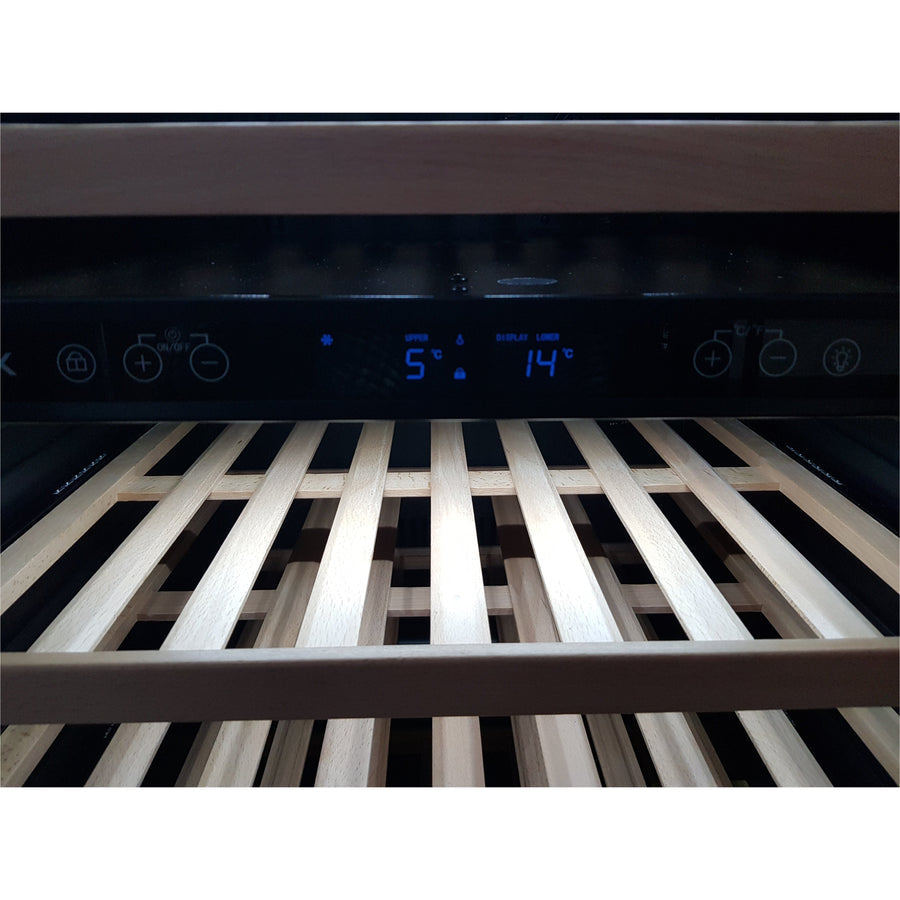 Dunavox Flow 46 Bottle Built-In Wine Cooler - DAUF-46.138B