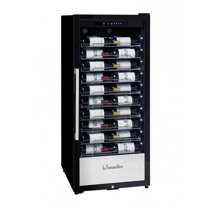 La Sommeliere - 107 Bottle Single Zone Wine Cabinet - PRO110N