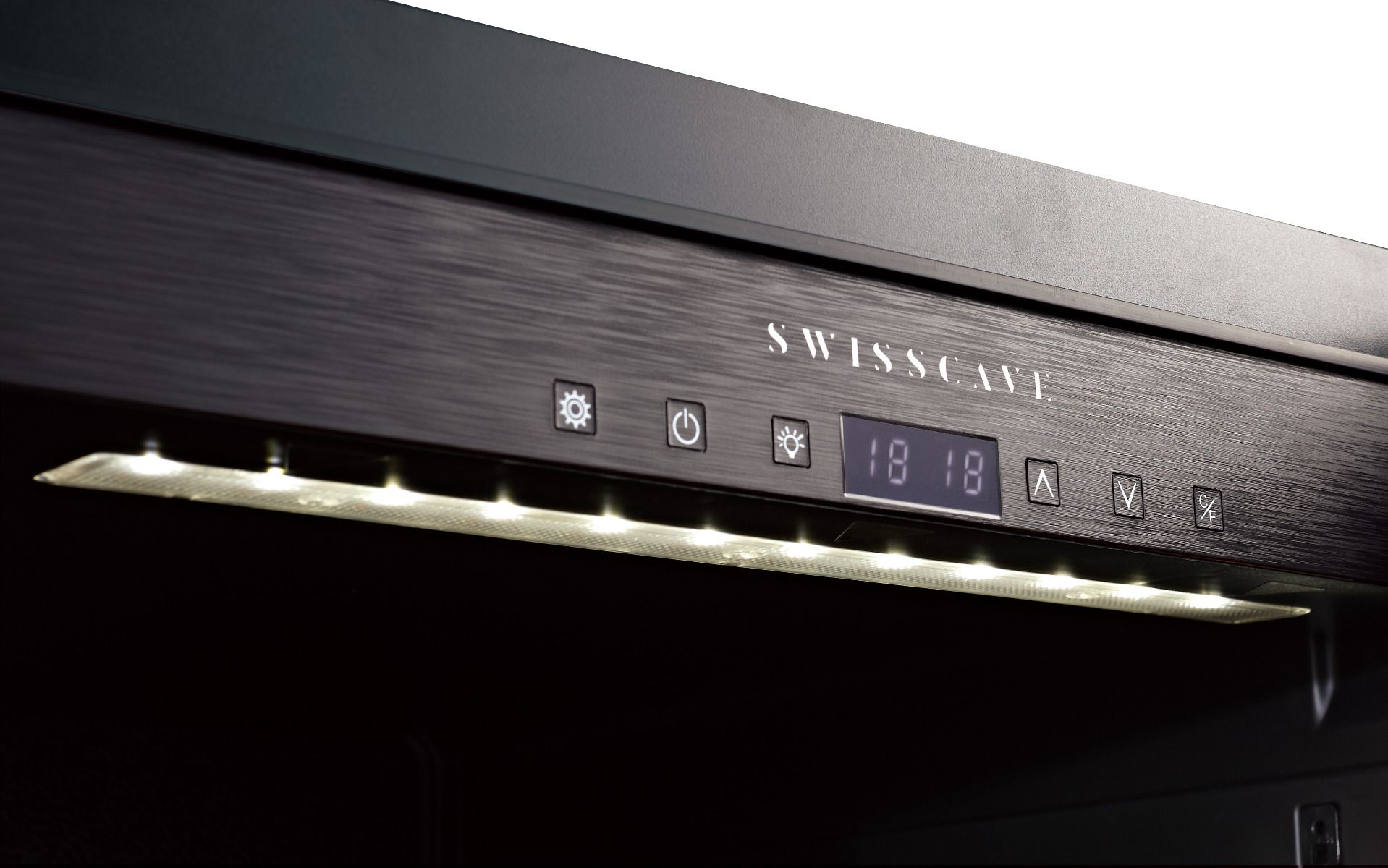Swisscave - Luxury Edition 140 Bottle Single Zone Wine Cooler - WLB-460FLD-MIX
