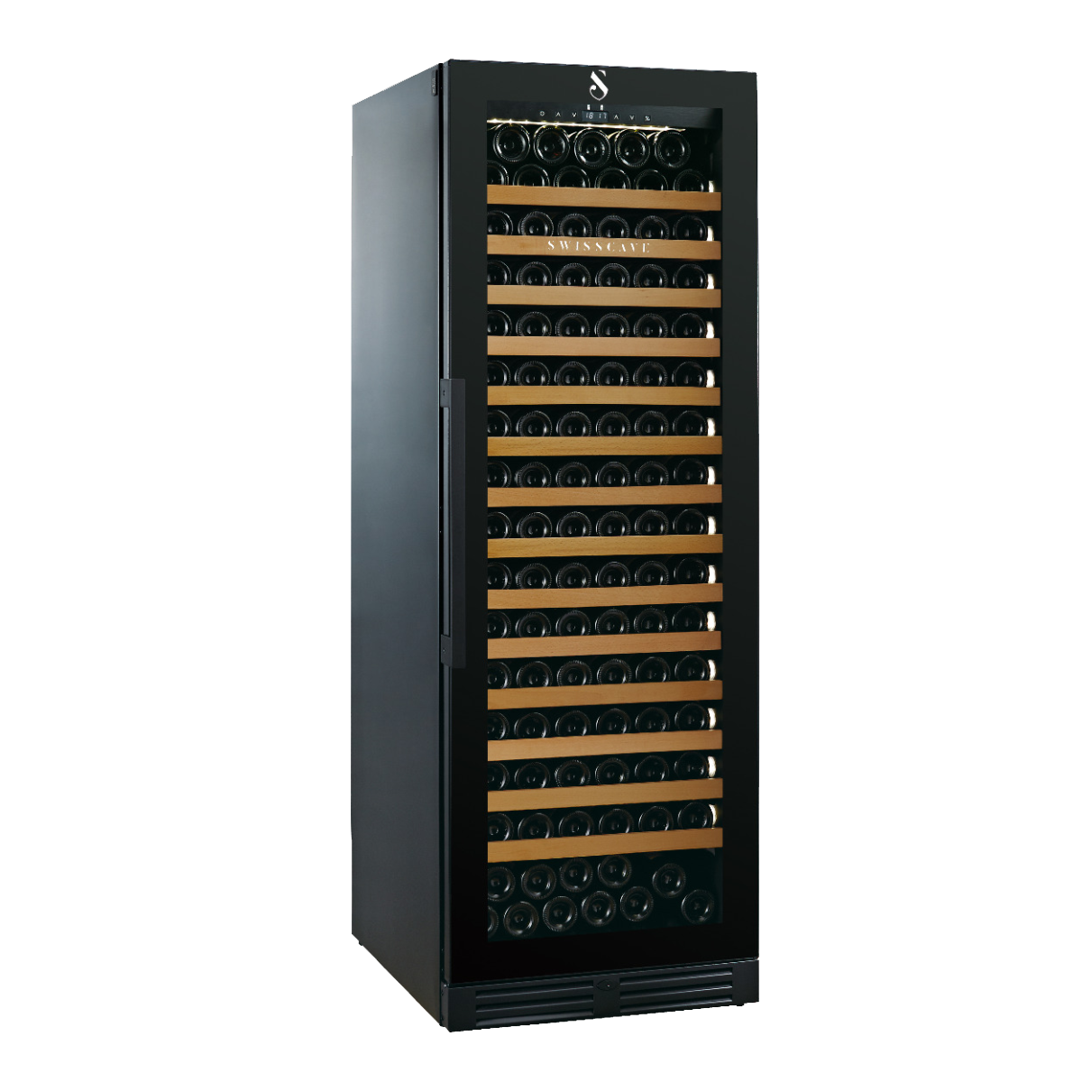 Swisscave - Luxury Edition 163 Bottle Single Zone Wine Cooler - WLB-460FL-MIX