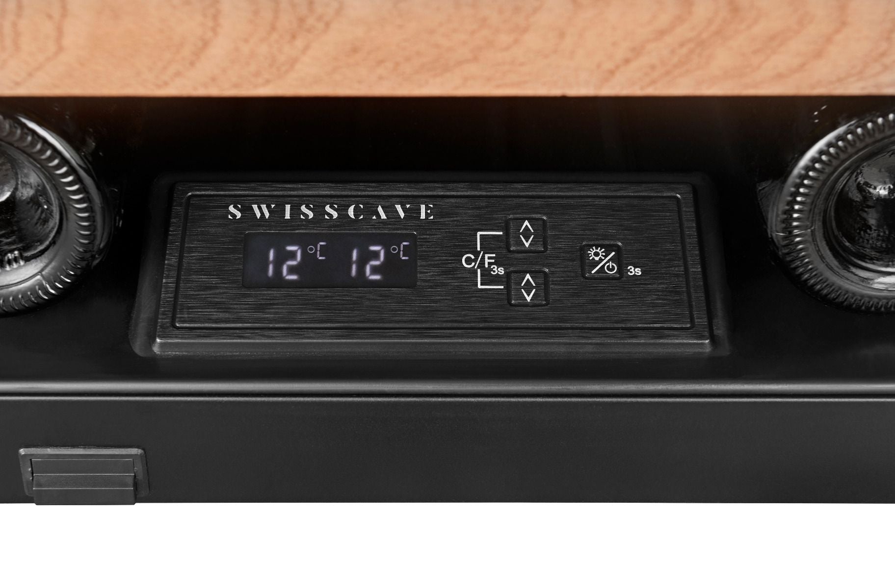 Swisscave - Premium Kitchen Integrated 48 Bottle Single Zone Wine Cooler - WLI-160F