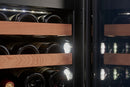 Swisscave - Premium Kitchen Integrated 29 Bottle Dual Zone Wine Cooler - WLI-90DF