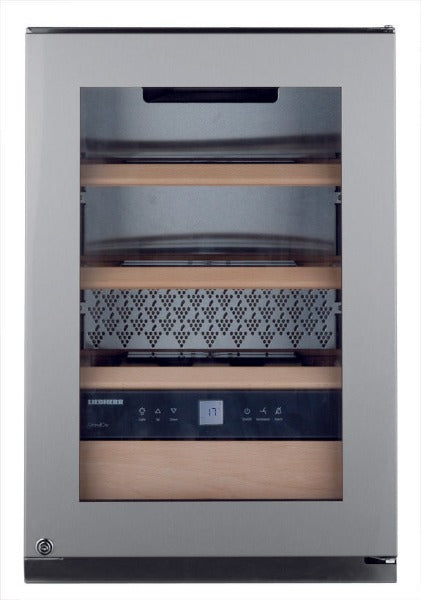 Liebherr - GrandCru 12 Bottle Single Zone Wine Cooler - WKes653