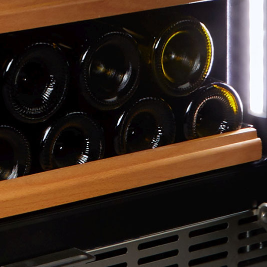 Vin Garde - Volnay 120 Bottle Single Zone Wine Cooler - Stainless
