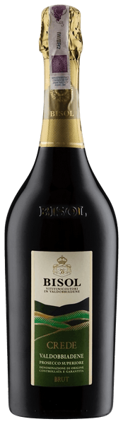2019 Bisol Crede Valdobbiadene Prosecco, Veneto, Italy