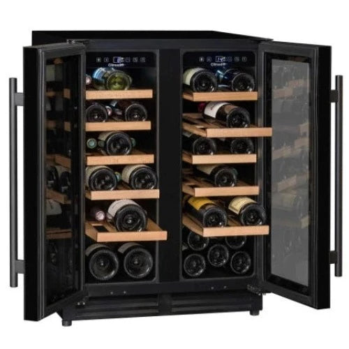 Climadiff - 40 Bottle Dual Zone Wine Cooler - CBU40D1B