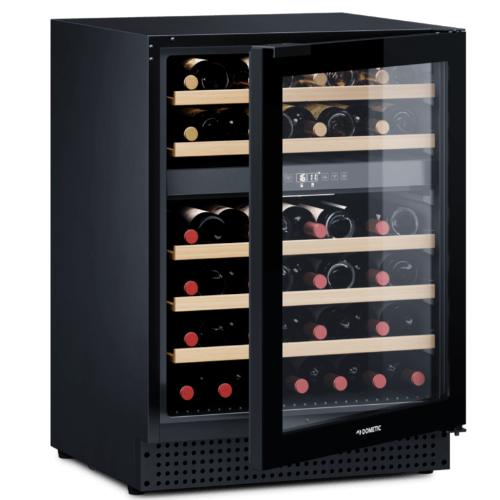 Dometic - 46 Bottle Dual Zone Built-In Wine Cooler - D46B