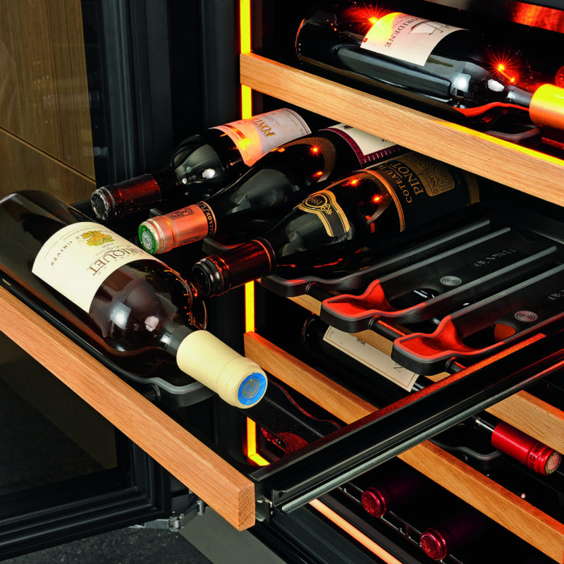 Why are wine fridge capacities measured in Bordeaux bottles?