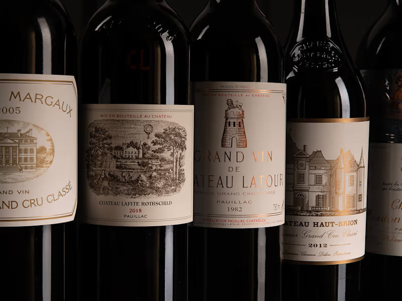 First Growth Bordeaux Wine Storage