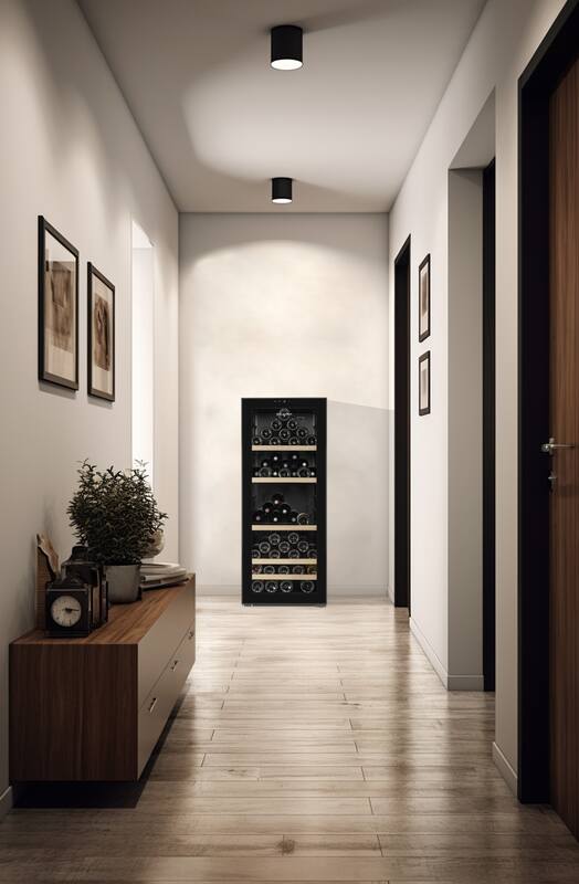 Climadiff- 108 Bottle Single Zone Wine Fridge - CEPAGE108DZ