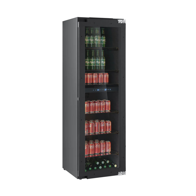 CELLA BV96PANEL-TO - Push 2 Open Beverage Fridge - 255L - PANEL READY