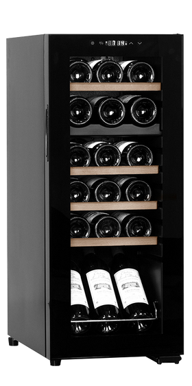 Cavin - Northern Collection 18 Black - Dual Zone Wine Fridge