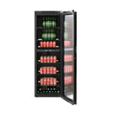 CELLA BV96PANEL-TO - Push 2 Open Beverage Fridge - 255L - PANEL READY
