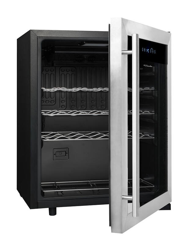 La Sommeliere - Service 23 Bottle Single Zone Wine Cooler - LS24A