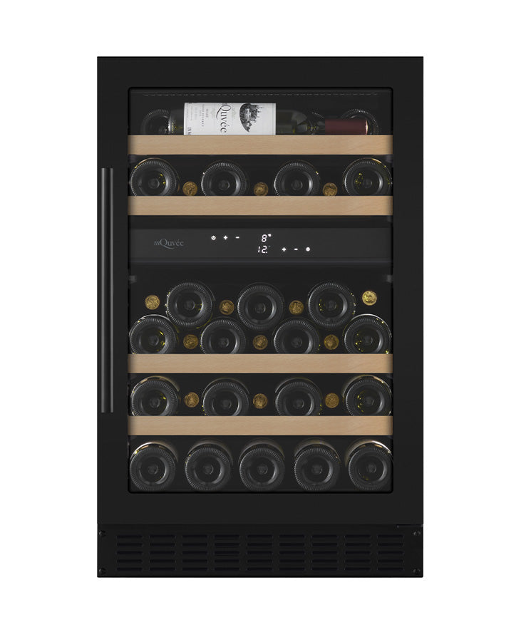 Swisscave WLI-90DF | Premium Kitchen 29 Bottle Dual Zone Wine Cooler