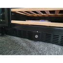 Dunavox DX-181.490DBK - 181 Bottle Freestanding/Built-In Dual Zone Wine Cabinet