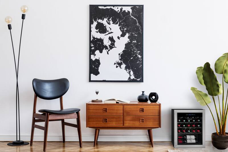 La Sommeliere - Service 23 Bottle Single Zone Wine Cooler - LS24A