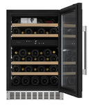 mQuvée - WineCave 700 50D Modern Dual Zone Wine Fridge