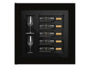 Quadro Vino - Wine Wall Picture QV52 - 5 Bottle Display