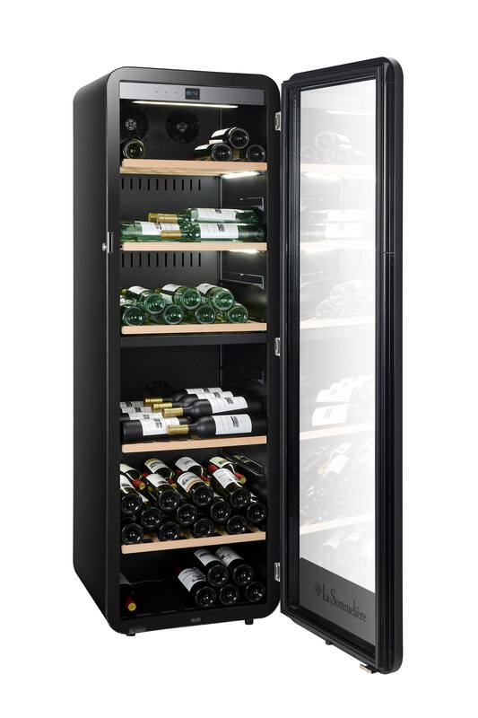La Sommeliere - 181 Bottle Dual Zone Wine Cabinet - APOGEE190DZN