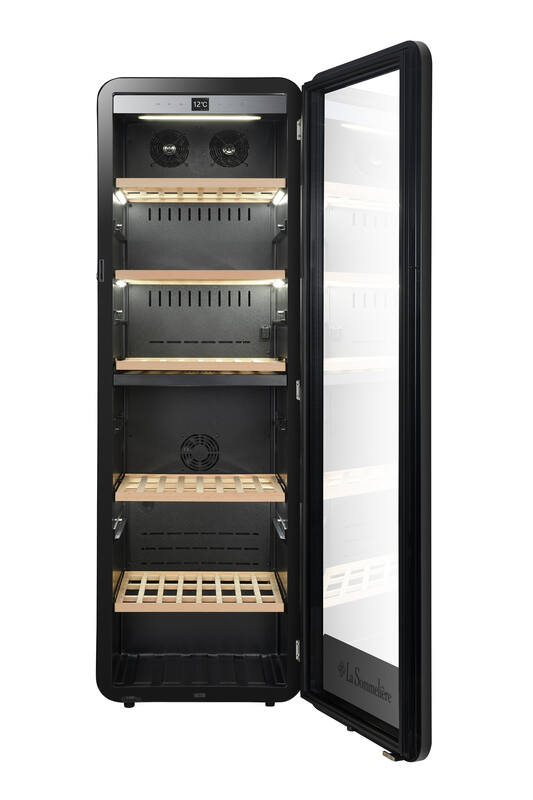 La Sommeliere - 181 Bottle Dual Zone Wine Cabinet - APOGEE190DZN