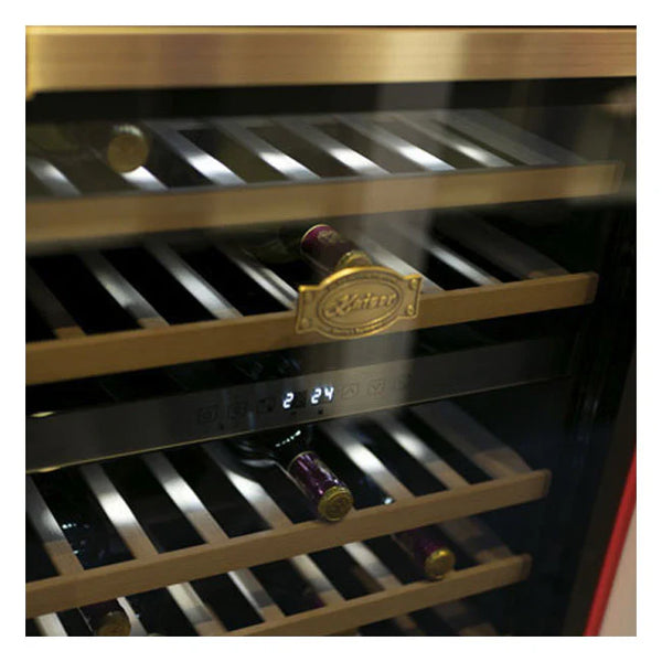 Kaiser K64750AD | 46 Bottle Dual Zone Wine Fridge