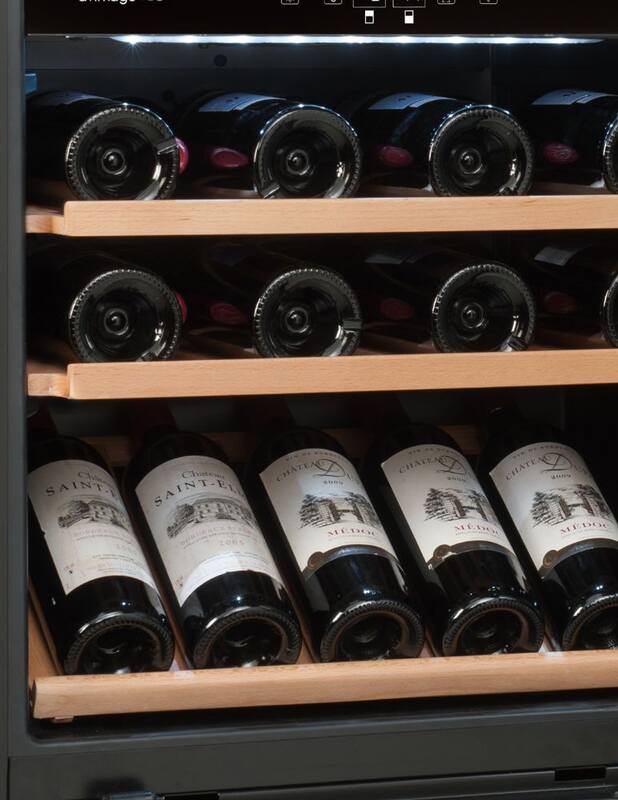 Avintage - 51 Bottle Dual Zone Integrated Wine Cooler -  AVI88G2