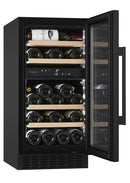mQuvée - WineCave 700 40D Anthracite Black Dual Zone Wine Fridge