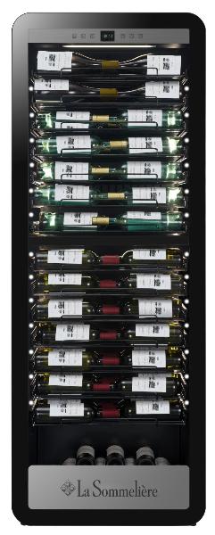 La Sommeliere - 184 Bottle Dual Zone Wine Cabinet - APOGEE185DZPRO