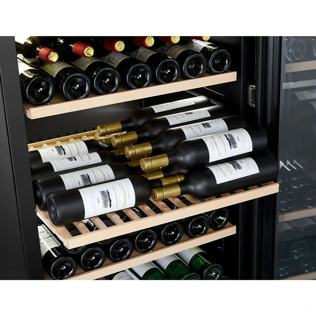 La Sommeliere - 247 Bottle Dual Zone Wine Cabinet - APOGEE250DZN
