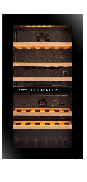 Avintage - 56 Bottle Dual Zone Integrated Wine Cooler - AVI105PLATINUM
