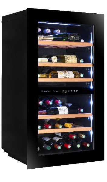 Avintage - 56 Bottle Dual Zone Integrated Wine Cooler - AVI105PLATINUM