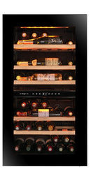 Avintage - 56 Bottle Dual Zone Integrated Wine Cooler - AVI105PLATINUM