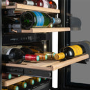 Avintage - 29 Bottle Dual Zone Integrated Wine Cooler - AVI72PLATINUM
