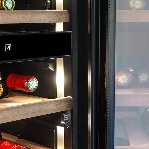 Avintage - 29 Bottle Dual Zone Integrated Wine Cooler - AVI72PLATINUM