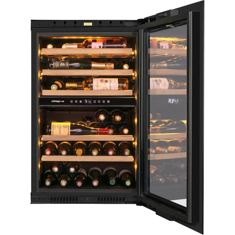 Avintage - 44 Bottle Dual Zone Integrated Wine Cooler - AVI88PLATINUM