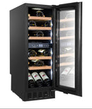 Avintage - 18 Bottle Dual Zone Undercounter Wine Fridge - AVU31D88