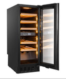 Avintage - 18 Bottle Dual Zone Undercounter Wine Fridge - AVU31D88