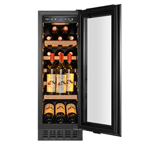 Avintage - 18 Bottle Dual Zone Undercounter Wine Fridge - AVU31D88