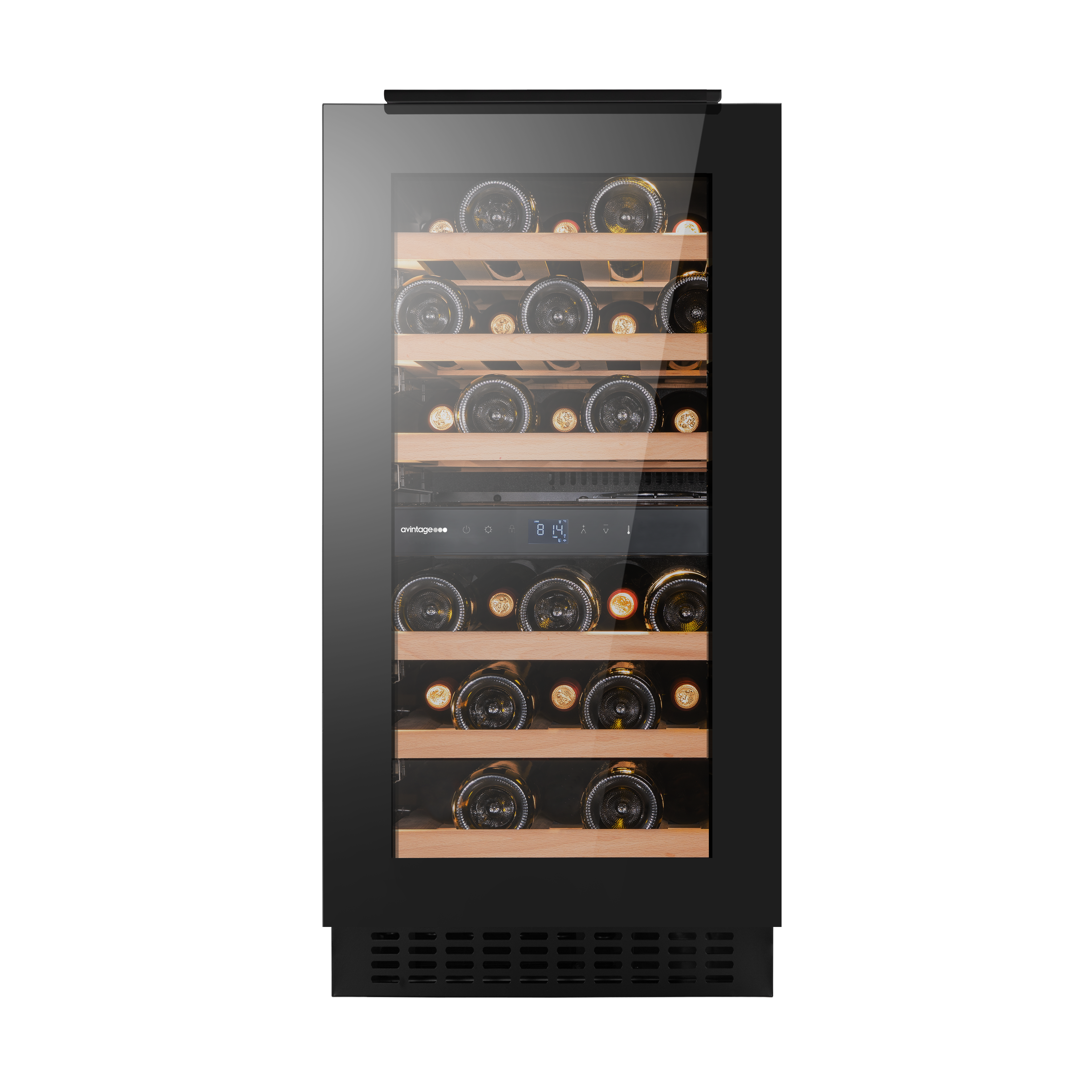 Avintage - 29 Bottle Dual Zone Undercounter Wine Fridge - AVU41D82