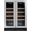 Avintage - 47 Bottle Undercounter Wine Cooler - AVU48DPX1