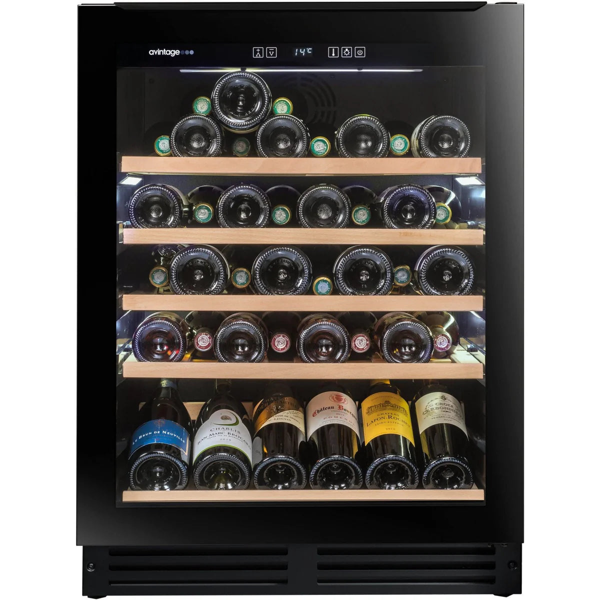 Avintage - 44 Bottle Single Zone Wine Fridge - AVU50S82