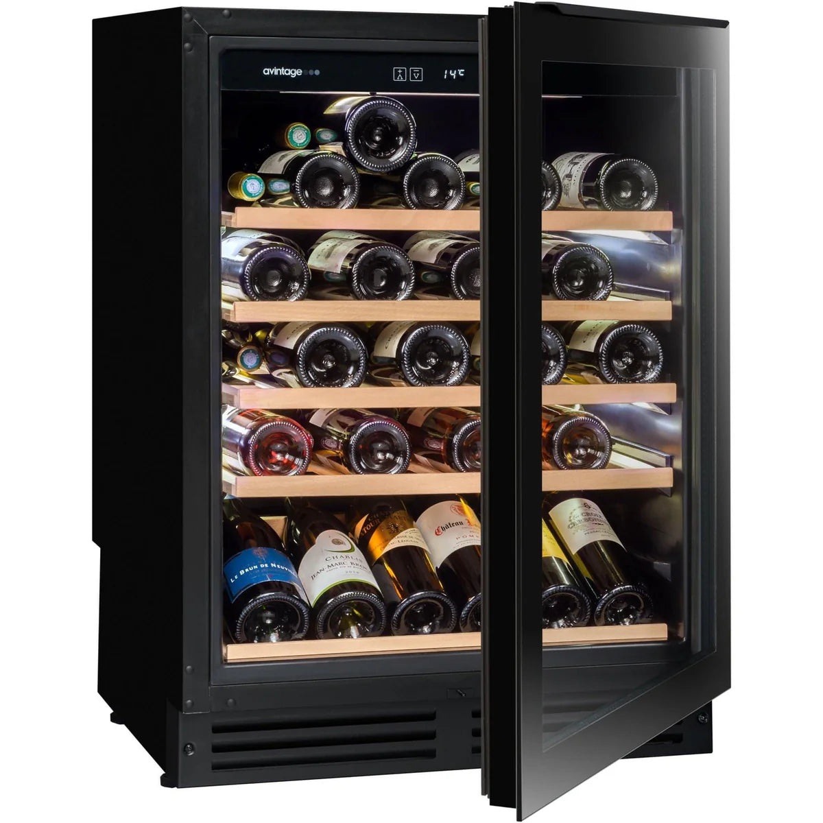 Avintage - 44 Bottle Single Zone Wine Fridge - AVU50S82