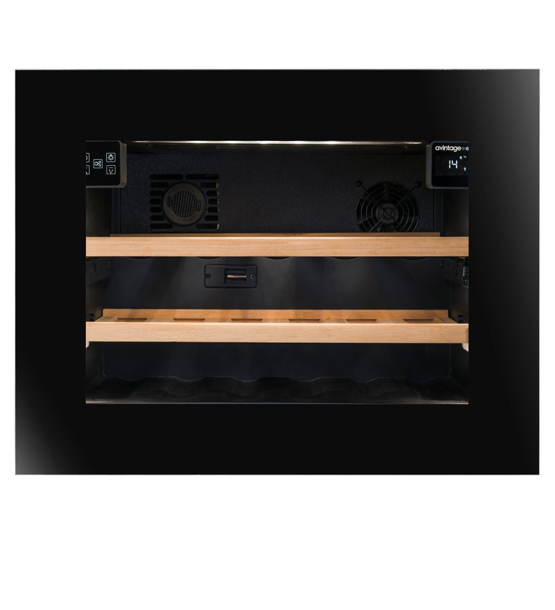 Avintage - 21 Bottle Single Zone Integrated Wine Cooler - AVI45PLATINUM