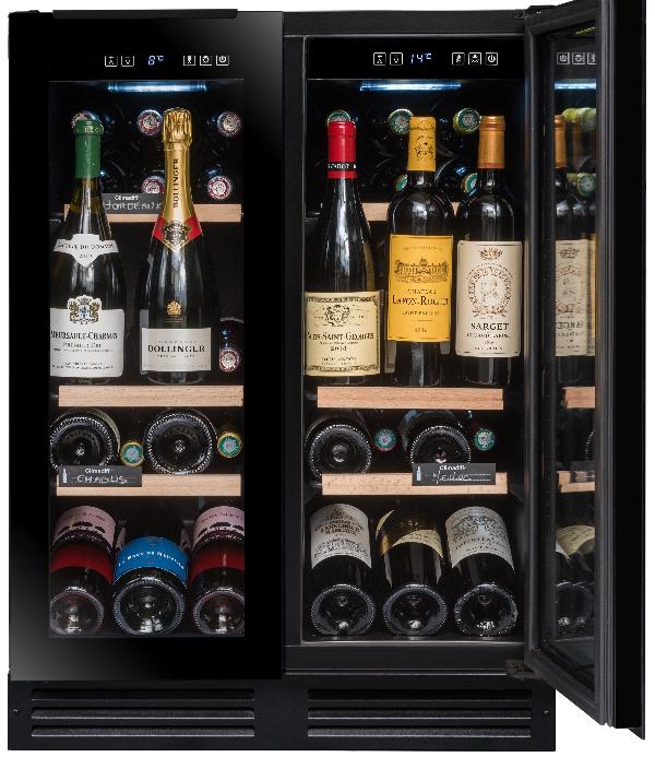 Avintage - 47 Bottle Undercounter Wine Cooler -  AVU49DPB1