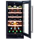 Dunavox - 32 Bottle Built-In Wine Cooler - DAUF-32.83B